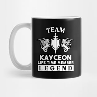 Kayceon Name T Shirt - Kayceon Life Time Member Legend Gift Item Tee Mug